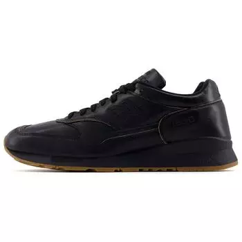 New Balance 1500 Сделано в Англии Lux Leather Pack Унисекс Кроссовки Черные U1500KBI 37.5