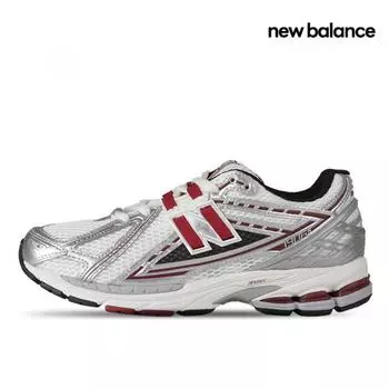 New Balance 1906 серебристые металлические классические малиновые кроссовки M1906rea M1906REA/260
