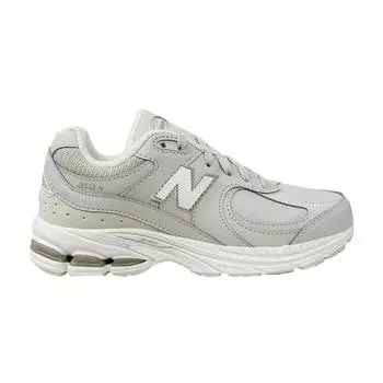 New Balance 2002R Big Kid бежевые детские кроссовки с флисовой подкладкой кремовые GC2002TM 38