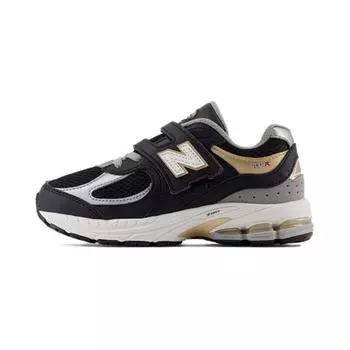 New Balance 2002R Hook & Loop Black Sea Salt Gold (PS) Детские кроссовки PV2002PO
