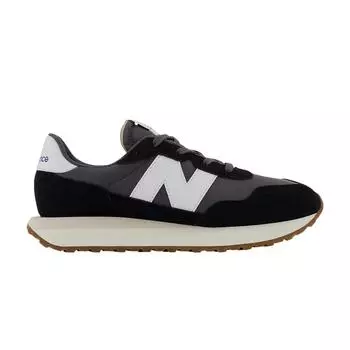 New Balance 237 Big Kid Черные детские кроссовки Moonbeam GS237PF 38
