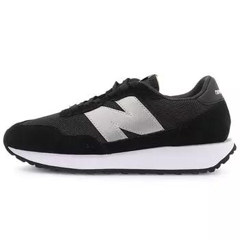 New Balance 237 Черные Серебристые Женские Кроссовки Серебристый-Металлик WS237CC 36