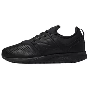 New Balance 247 Черные кожаные женские кроссовки MRL247LK