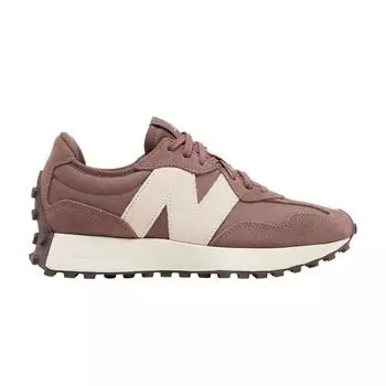 New Balance 327 Black Fig Женские кроссовки Коричневые с морской солью WS327FA