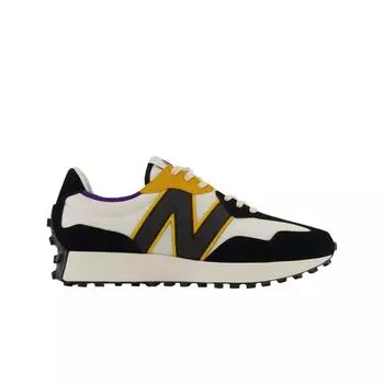 New Balance 327 Black Yellow Purple MS327FPA Мужские кроссовки