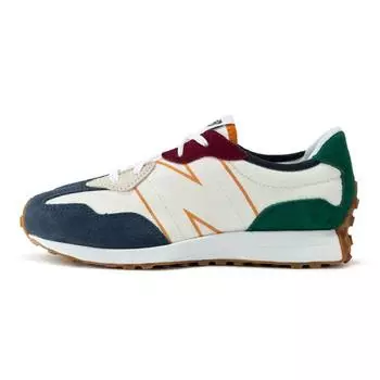 New Balance 327 Kids Natural Indigo Green Детские кроссовки Белые GS327HH1 37.5