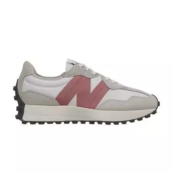New Balance 327 Светло-серые розовые женские кроссовки WS327CD 36