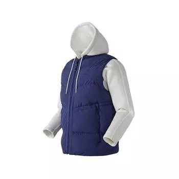 New Balance 3in1 флисовая куртка-пуховик Nbnpc41313 темно-синий P2310 с капюшоном на молнии с подкладкой NBNPC41313NAVY90