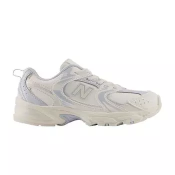 New Balance 530 Bungee Little Kid Белые детские кроссовки Starlight Кремовое отражение PZ530WS 28