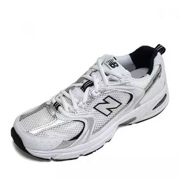 New Balance 530 Comfortable Running Shoes Sneakers White Silver Mr530sg MR530SG/230mm(US5)