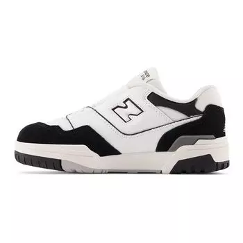 New Balance 550 Bungee Lace Top Strap Little Kid White Black Rain Cloud Kids Sneakers Raincloud PHB550CA 35