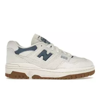 New Balance 550 Denim Pack - Reflection женские кроссовки White Heron-Blue Navy BBW550GG 36