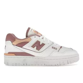 New Balance 550 Rosewood Hazy Peach женские кроссовки белые BBW550EA 36.5