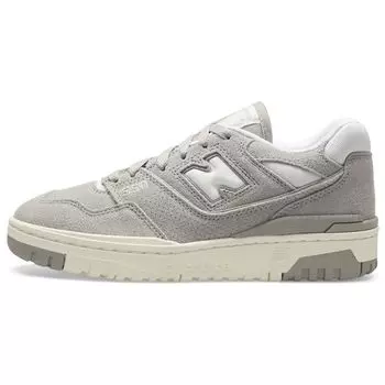 New Balance 550 Suede Pack — кроссовки унисекс Concrete серо-белая морская соль BB550VNB 42