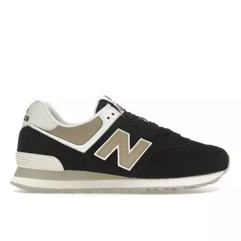 New Balance 574 Черные женские кроссовки Elephant Bone WL574DK2 36