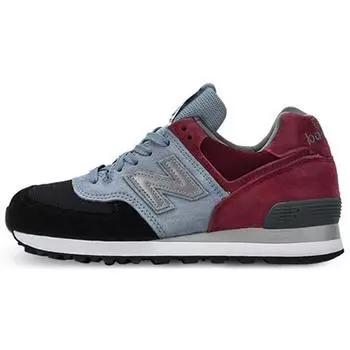 New Balance 574 Classic Made in USA Sax Wine Женские кроссовки Красный Черный US574CW1