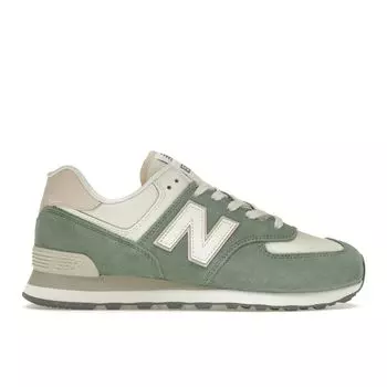 New Balance 574 Dark Juniper Женские кроссовки зеленые WL574AJ2 36