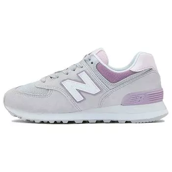 New Balance 574 Fog Canyon Violet Женские кроссовки Серые летние-Fog WL574SAL