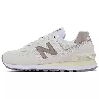New Balance 574 Linen Light Mushroom унисекс кроссовки кремово-белые U574ESC 42.5