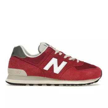 New Balance 574 Premium OG Pack — университетские красные кроссовки унисекс, белые U574HR2 42