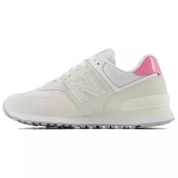 New Balance 574 Sea Salt Real Pink Женские кроссовки Кремовые WL5742BA 37