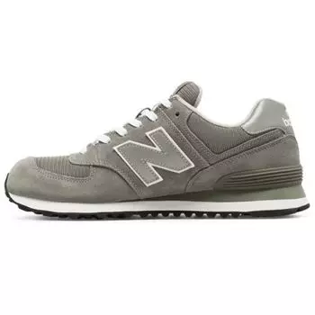 New Balance 574 Серые женские кроссовки Белые W574GS 35