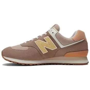 New Balance 574 Светло-коричневые мягко-желтые мужские кроссовки ML574RB2 43