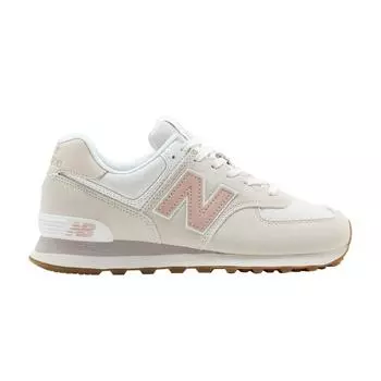 New Balance 574 Tencel - Женские кроссовки с морской солью и розовой водой кремового цвета WL574NR2 37