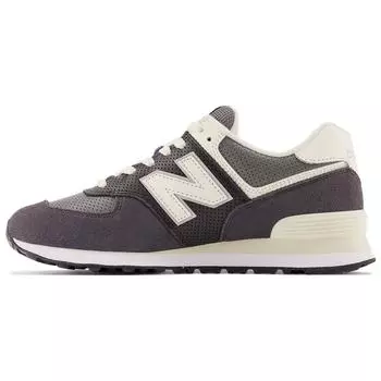 New Balance 574v2 черные серые кремовые кроссовки унисекс U574FB2 37