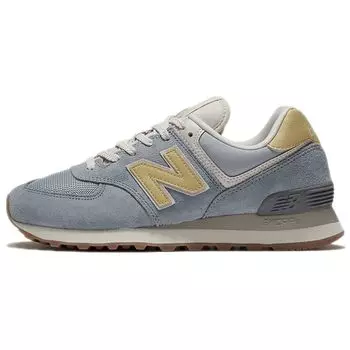 New Balance 574v2 Light Slate Wheat Field Женские кроссовки Синие WL574RCC