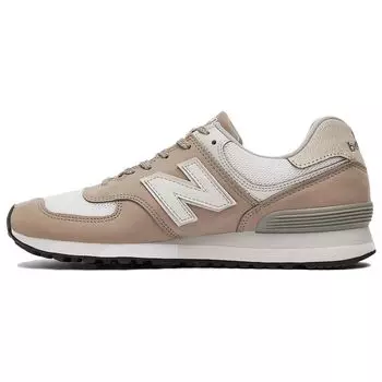 New Balance 576 Made in England Мужские кроссовки Toasted Nut Tan Flint-Grey Star-White OU576FLB