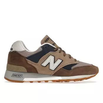 New Balance 577 Made in England Sand Navy Мужские кроссовки Коричневые M577SDS