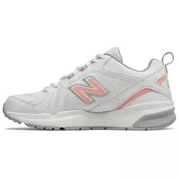 New Balance 608v5 Бело-розовые женские кроссовки WX608WP5