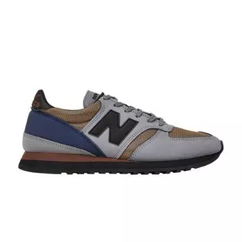 New Balance 730 Made in England Inverse Pack Мужские кроссовки Серый Темно-синий M730INV 42.5