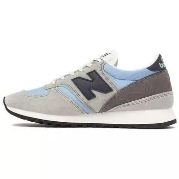 Мужские кроссовки New Balance 730 Сделано в Англии Серо-голубые Ивово-серые M730GBN 42.5