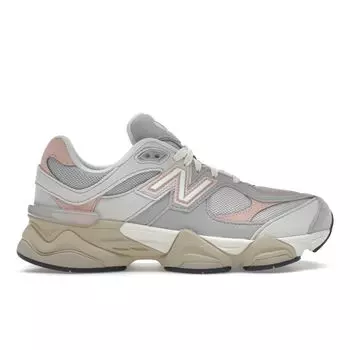New Balance 9060 Большие детские кроссовки Grey Matter Pink Haze GC9060EL 35.5