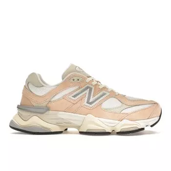 New Balance 9060 Vintage Rose Sea Salt Кроссовки унисекс Розовый Серебристый Металлик U9060WNA 38