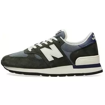 New Balance 990v1 Сделано в США Forest Navy Мужские кроссовки Зеленые Белые M990CERI 40