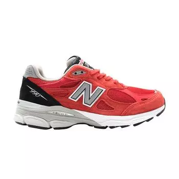 New Balance 990v3 Сделано в США Красные мужские кроссовки Черный Серый Белый M990RW3
