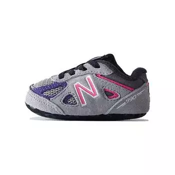New Balance 990v4 Кит Юнайтед Эрроус и сыновья (С) Детские кроссовки Smoked-Pearl Grey Pink CC90KT4 16