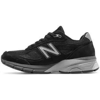 New Balance 990v4 Made In USA Black Silver 2016 Женские кроссовки W990BK4
