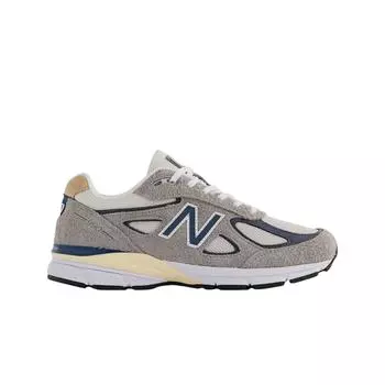 New Balance 990v4 Сделано в США Серые замшевые мужские кроссовки U990TA4