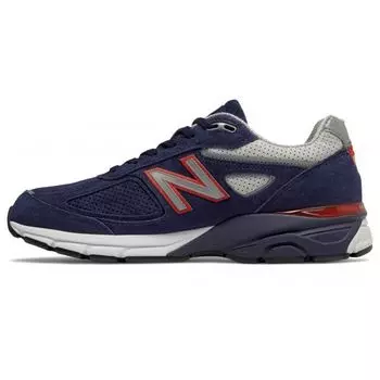 New Balance 990v4 Сделано в США Темно-красные мужские кроссовки Синие M990BR4