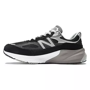 New Balance 990v6 Сделано в США Черные серебристые мужские кроссовки M990BK6 42.5