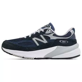 New Balance 990v6 Сделано в США Темно-синие белые женские кроссовки Синие W990NV6 37