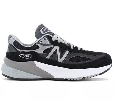 New Balance 990v6 - СДЕЛАНО в США - Женские кроссовки черные W990BK6 990 ОРИГИНАЛ EU 36 US 5.5 чёрный