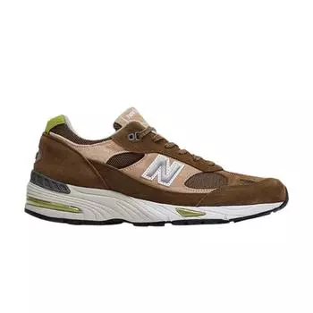 New Balance 991 Made in England Коричневые мужские кроссовки M991OLB