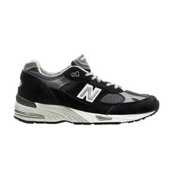 New Balance 991 Made in England Navy Мужские кроссовки Сине-серые M991NV 40