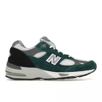 New Balance 991 Made in England Pacific Мужские кроссовки Green Alloy M991TLK 40