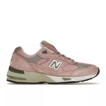 New Balance 991 Made in England Розовые женские кроссовки Серые W991PNK 38